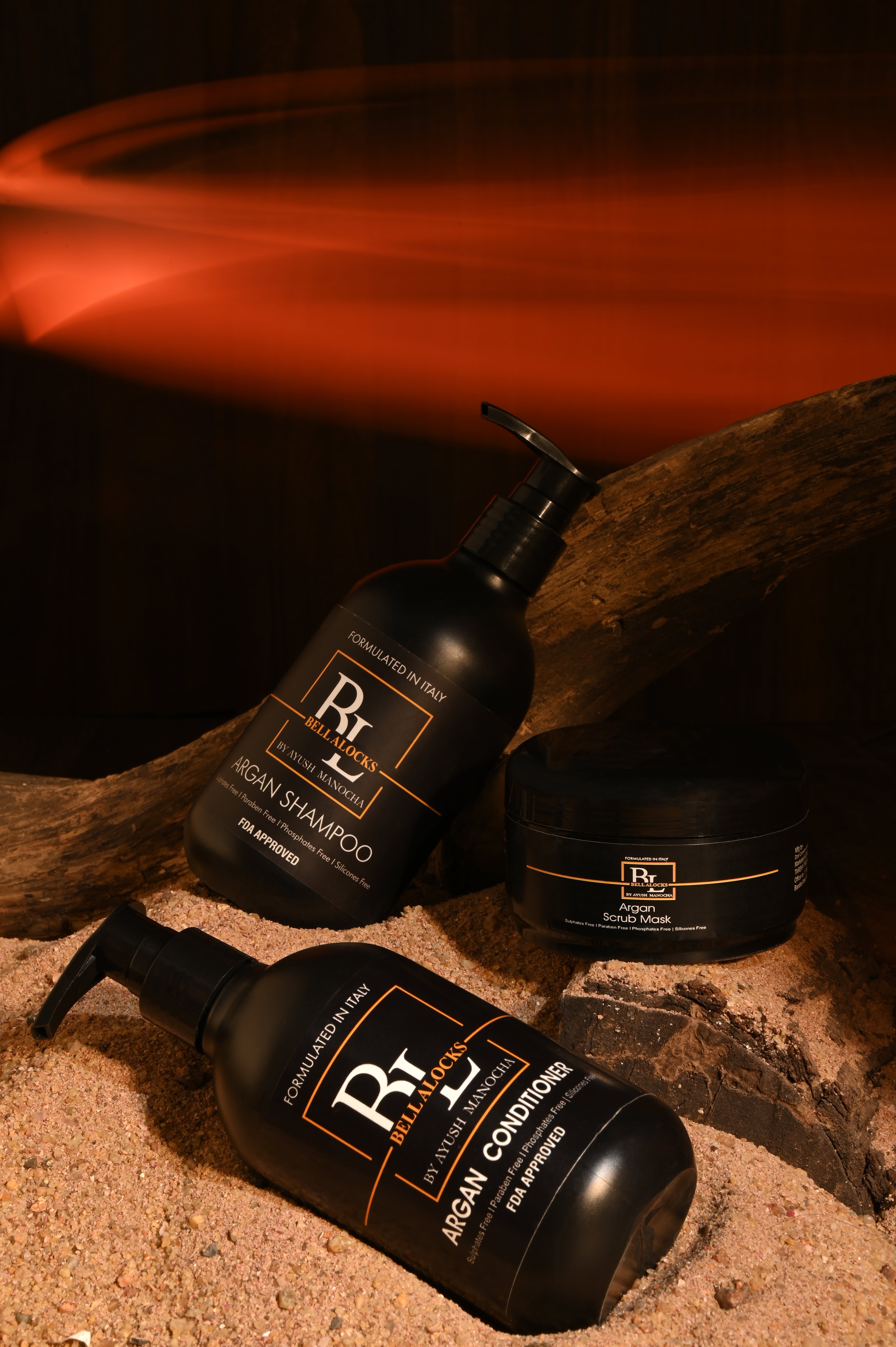 Argan Shampoo, Conditioner & Mask Combo